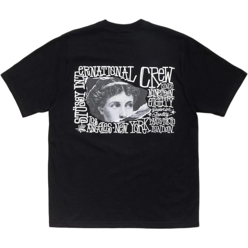 Stussy Stussy VICTORIA TEE - Black