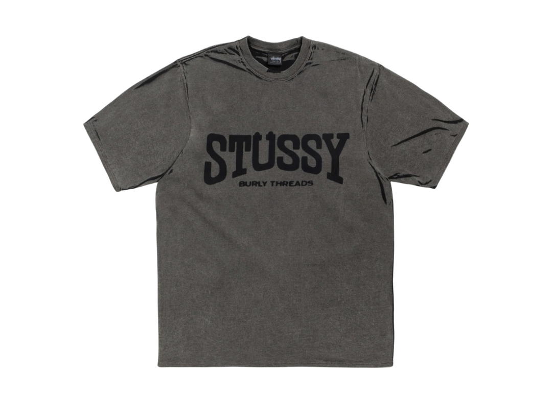 Stussy Stussy Burly Stone Washed Tee Black