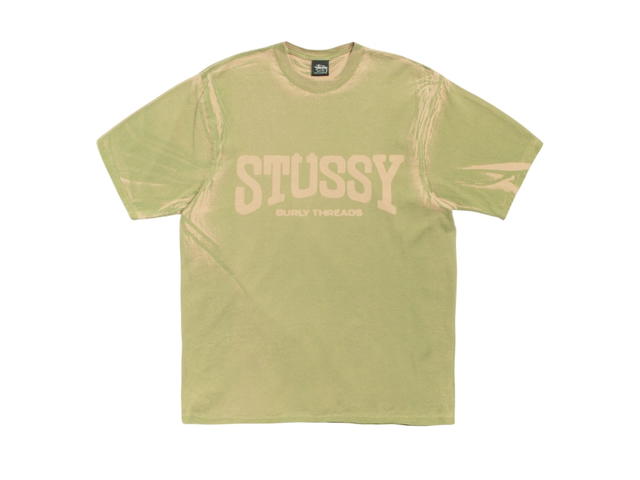 Stussy Stussy Burly Stone Washed Tee Khaki - view 1