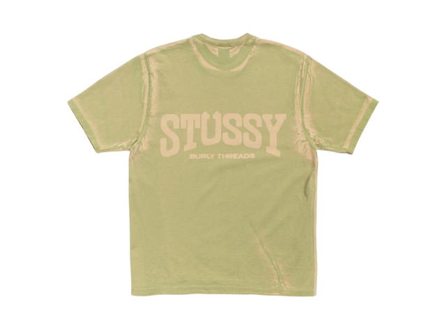 Stussy Stussy Burly Stone Washed Tee Khaki - view 2