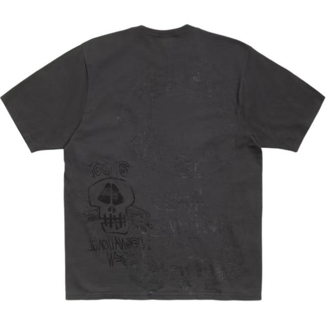 Stussy Stussy SKULLS TEE PIGMENT DYED - Black - view 2