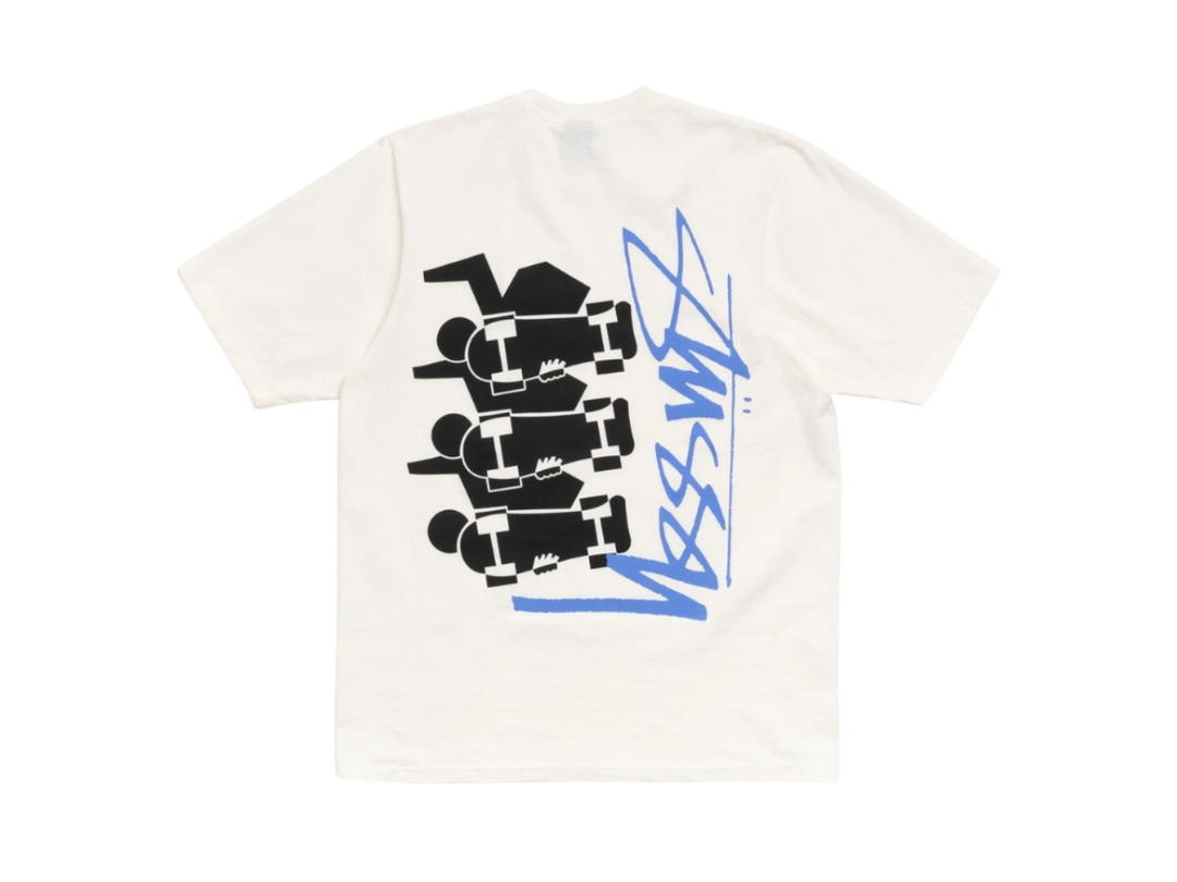 Stussy Stussy Skate Stack Tee Pigment Dyed Natural