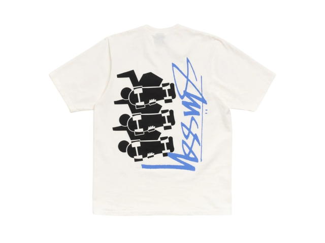 Stussy Stussy Skate Stack Tee Pigment Dyed Natural - view 1