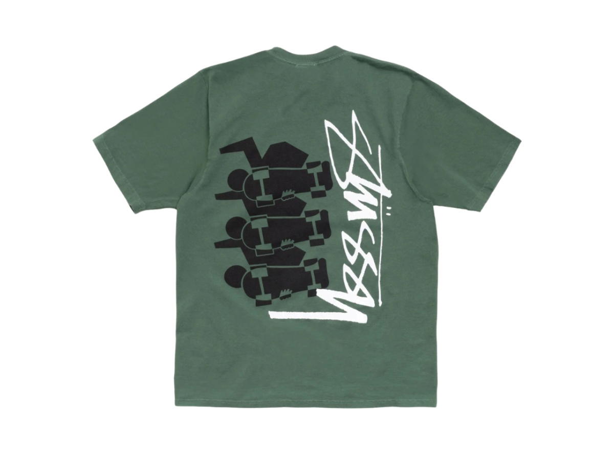 Stussy Stussy Skate Stack Tee Pigment Dyed Pine