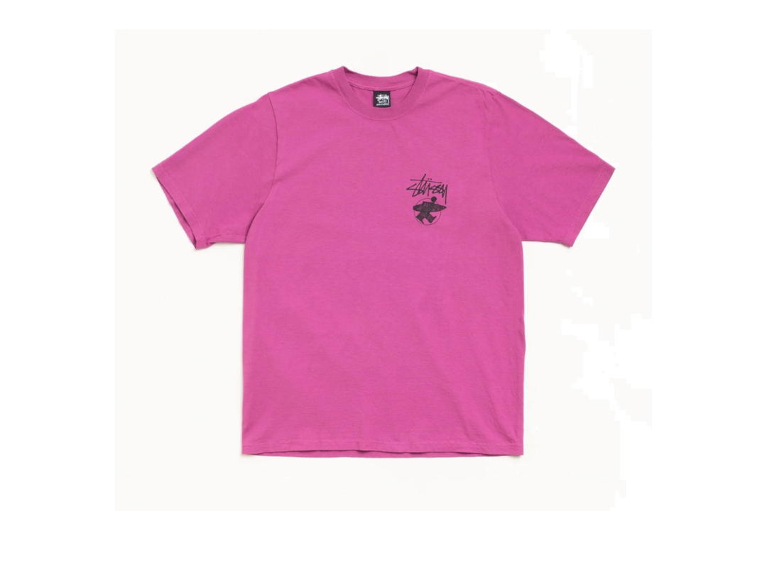 Stussy Stussy Long Haul Tee Pigment Dyed Berry