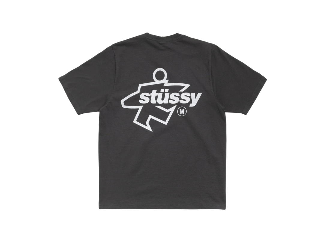 Stussy Stussy Surf Size Tee Pigment Dyed Faded Black