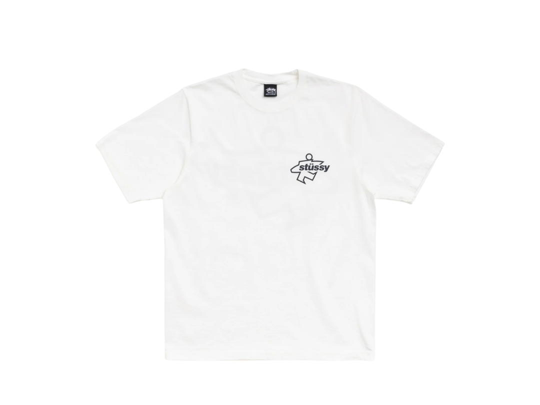 Stussy Stussy Surf Size Tee Pigment Dyed Natural