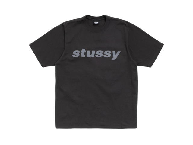 Stussy Stussy Shark Tee Pigment Dyed Faded Black - view 2