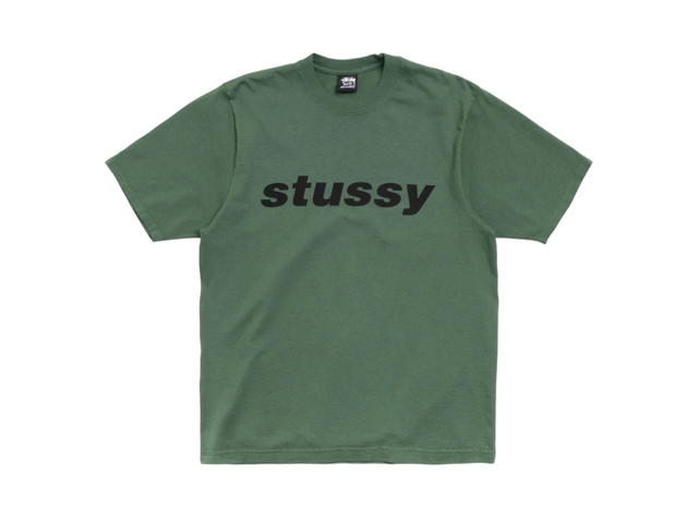 Stussy Stussy Shark Tee Pigment Dyed Pine - view 2