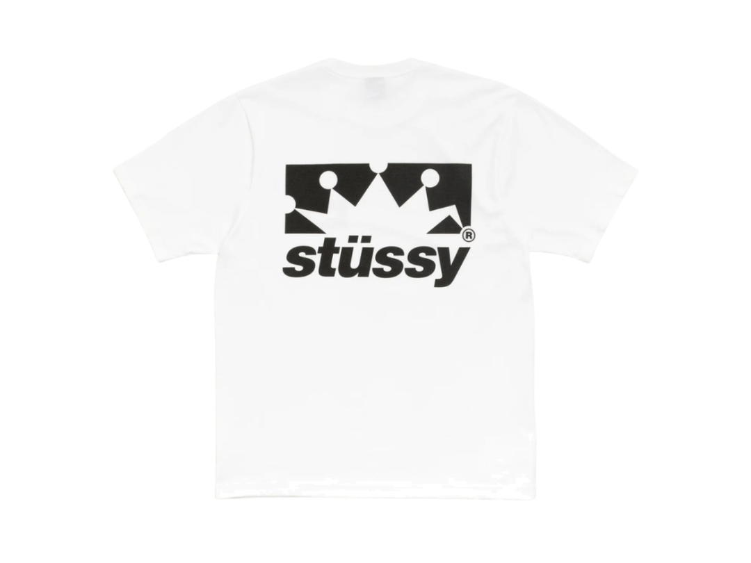 Stussy Stussy Box Crown Tee White