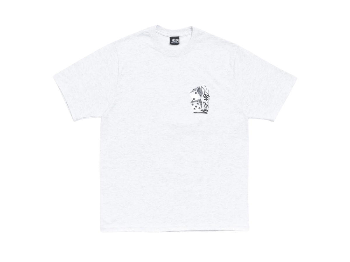 Stussy Stussy Tall Dice Tee Ash Heather