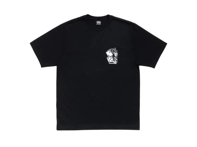 Stussy Stussy Tall Dice Tee Black - view 1