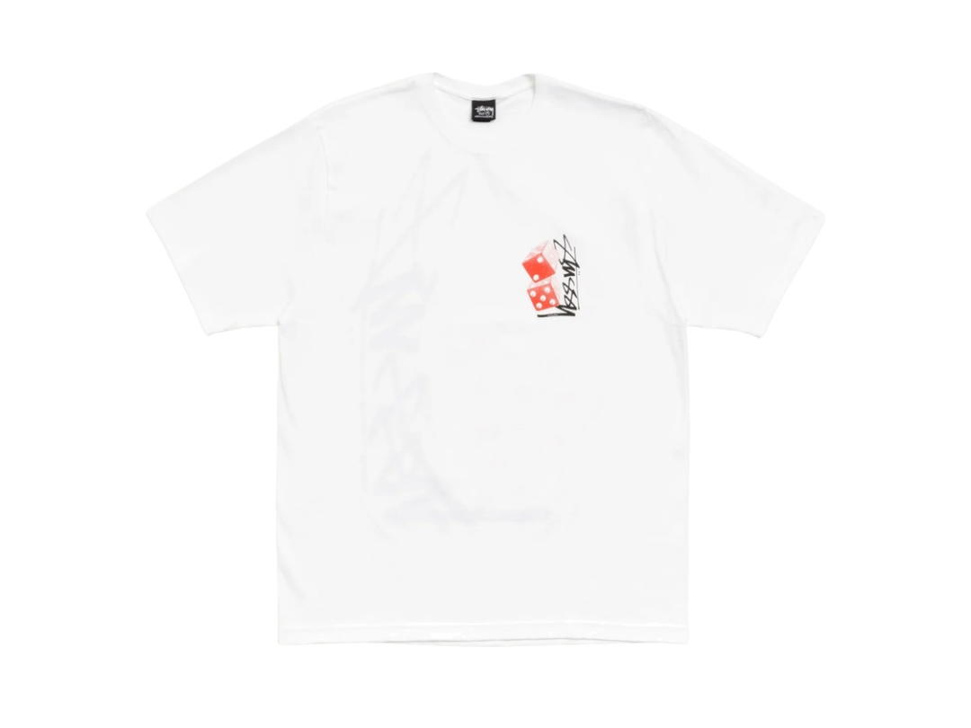 Stussy Stussy Tall Dice Tee White