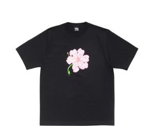 Buy Stussy S Flower Tee Black at Sasom – Authentic and Ready to Ship