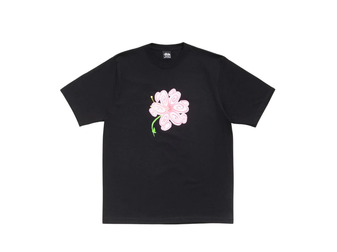 Stussy Stussy S Flower Tee Black
