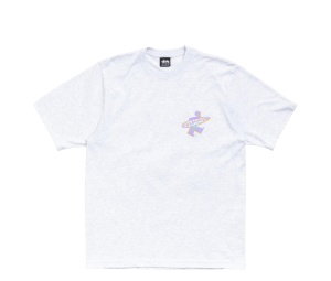 Stussy Shattered Tee White Shop Authentic at SASOM