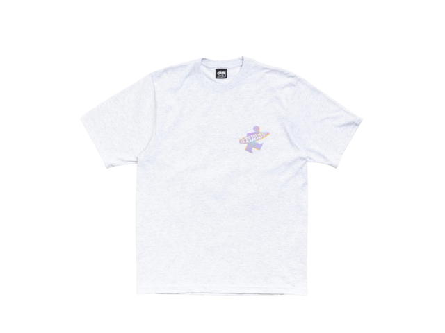 Stussy Stussy Dot Surf Puff Print Tee Ash Heather - view 1