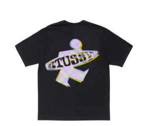 Buy Stussy Dot Surf Puff Print Tee Black at Sasom – Authentic and Ready to Ship