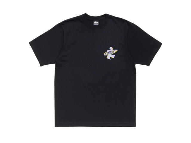 Stussy Stussy Dot Surf Puff Print Tee Black - view 2