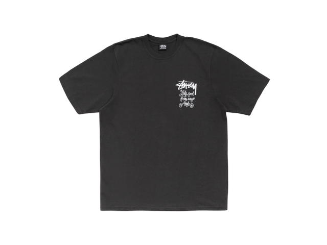 Stüssy Stussy Any Angle Tee Pigment Dyed Faded Black - view 2
