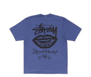 Buy Stussy Any Angle Tee Pigment Dyed Indigo at Sasom – Authentic and Ready to Ship