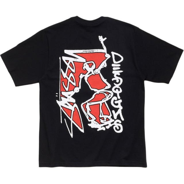 Stussy Stussy Smooth SK8 Tee - Black - view 1