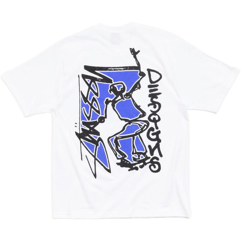 Stussy Stussy Smooth SK8 Tee - White