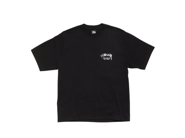 Stussy Stussy Dice Clock Tee Black - view 2