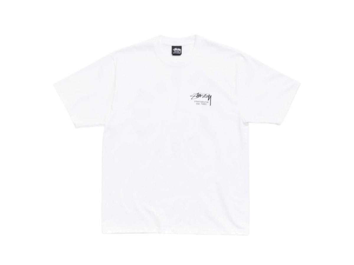 Stussy Stussy Dice Clock T-Shirt White