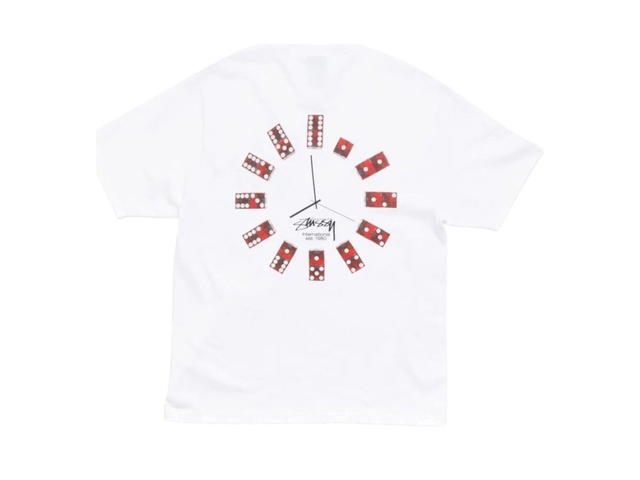 Stussy Stussy Dice Clock T-Shirt White - view 2