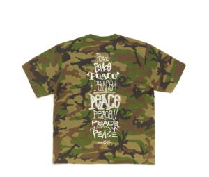 Buy Stüssy Peace Increased Tee Camo at Sasom – Authentic and Ready to Ship