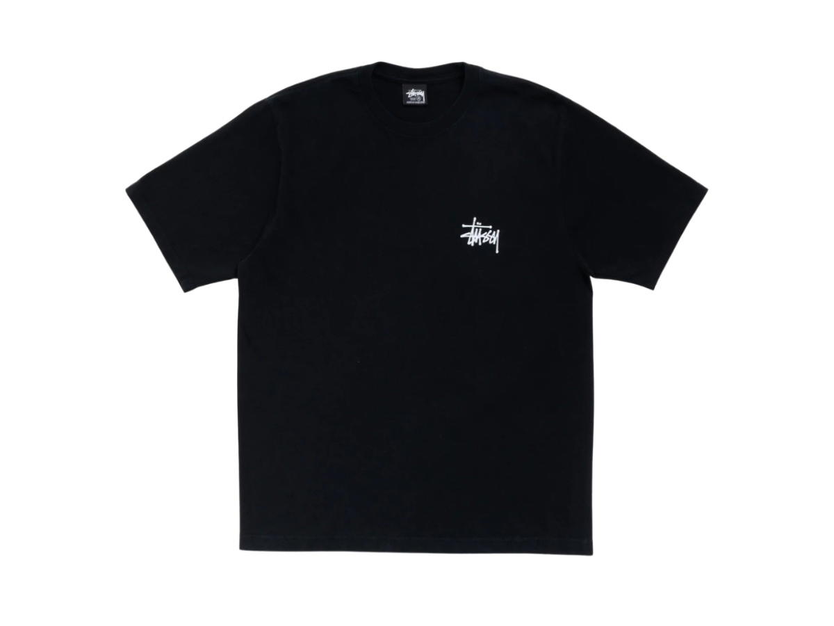 Stussy Stussy Big Dog Stone Washed Tee Black