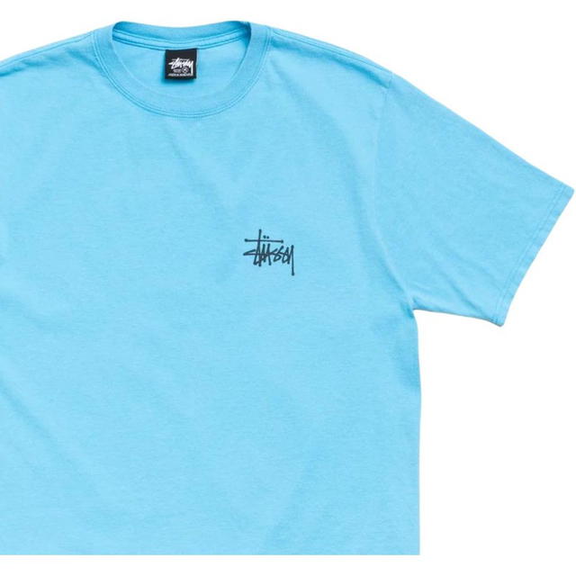 Stussy Stussy Big Dog Stone Washed Tee - Blue - view 3