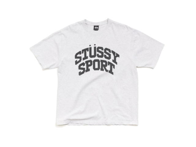 Stussy Stüssy Block Sport Tee Ash Heather - view 1