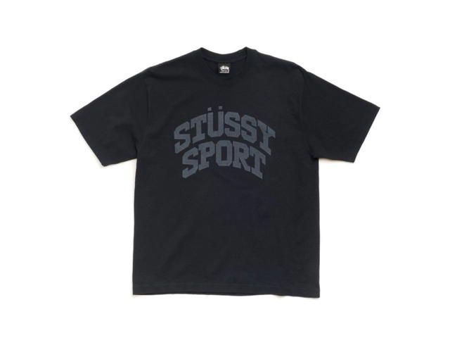 Stüssy Stüssy Block Sport Tee Black - view 1