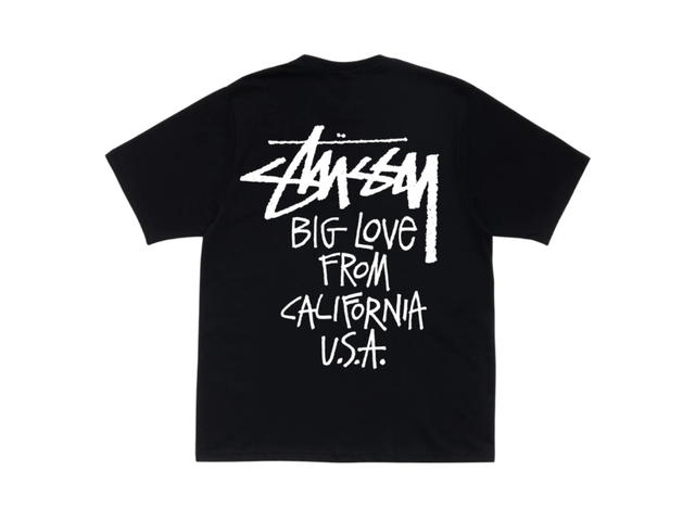 Stussy Stussy Big Love Tee Black - view 1