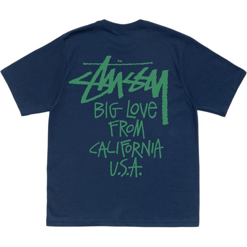 Stussy Stussy Big Love Tee - Marine Blue