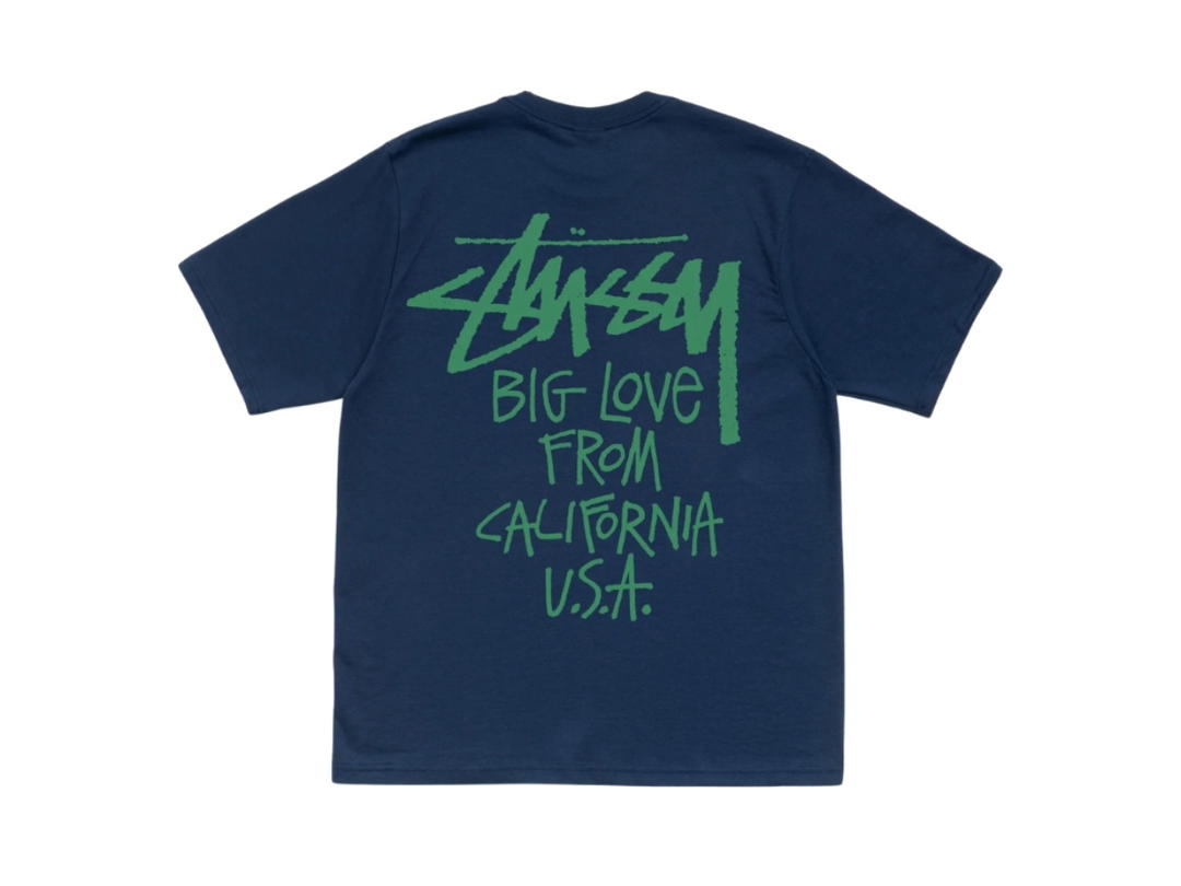 Stussy Stussy Big Love Tee Navy
