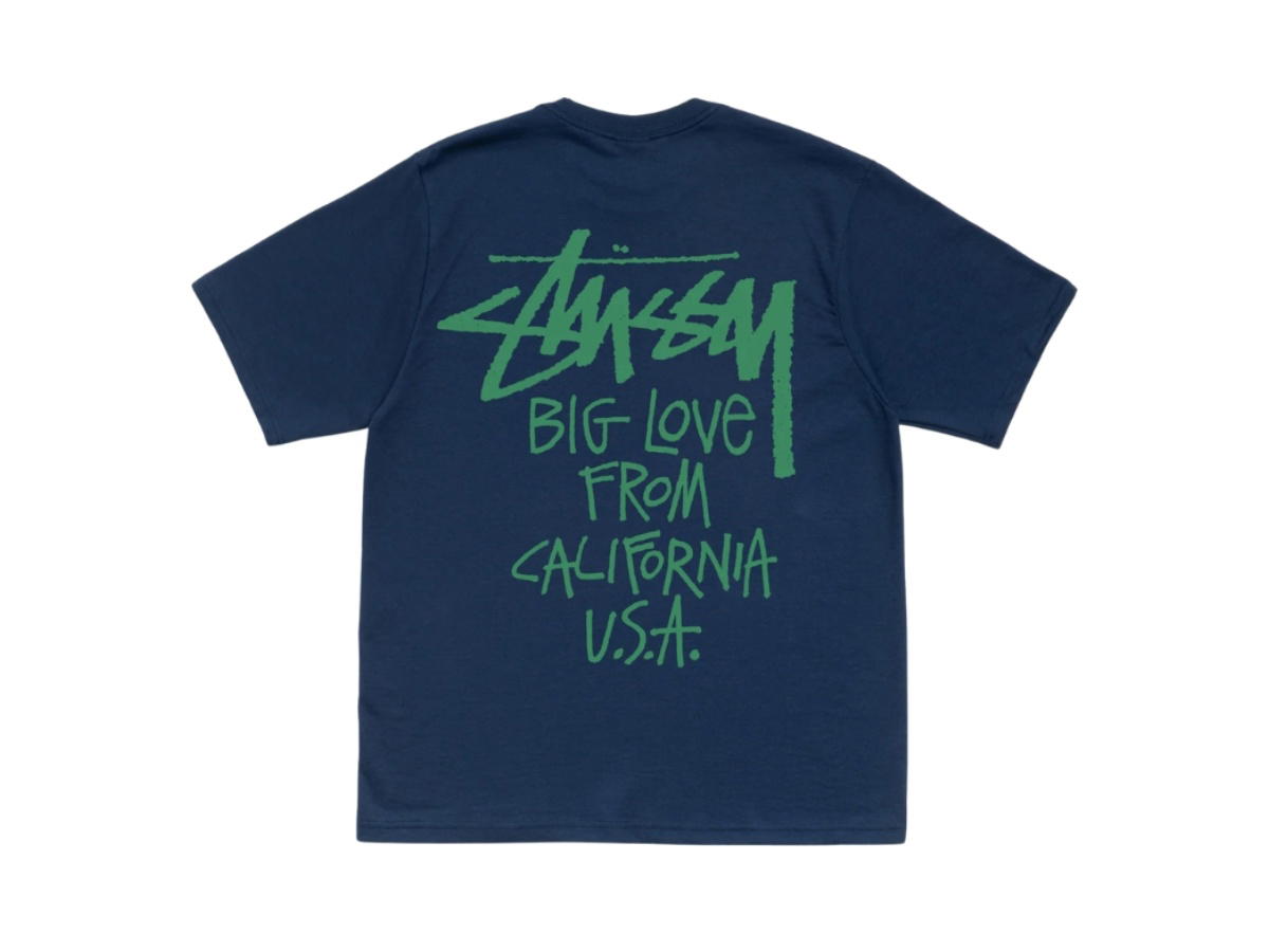 Stussy Stussy Big Love Tee Navy