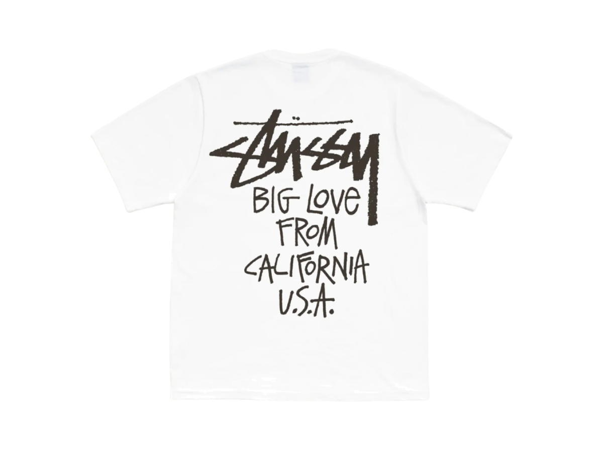 Stussy Stussy Big Love Tee White