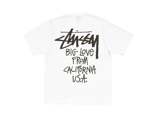 Stussy Stussy Big Love Tee White - view 1