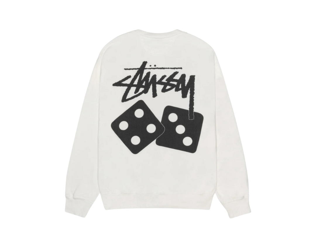 Stussy Stussy Dice Crew Pigment Dyed Natural