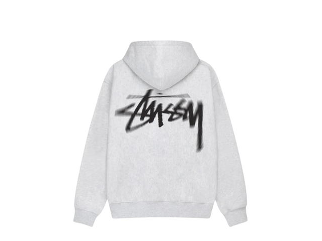 Stussy Stussy Dizzy Stock Hoodie Ash Heather - view 2