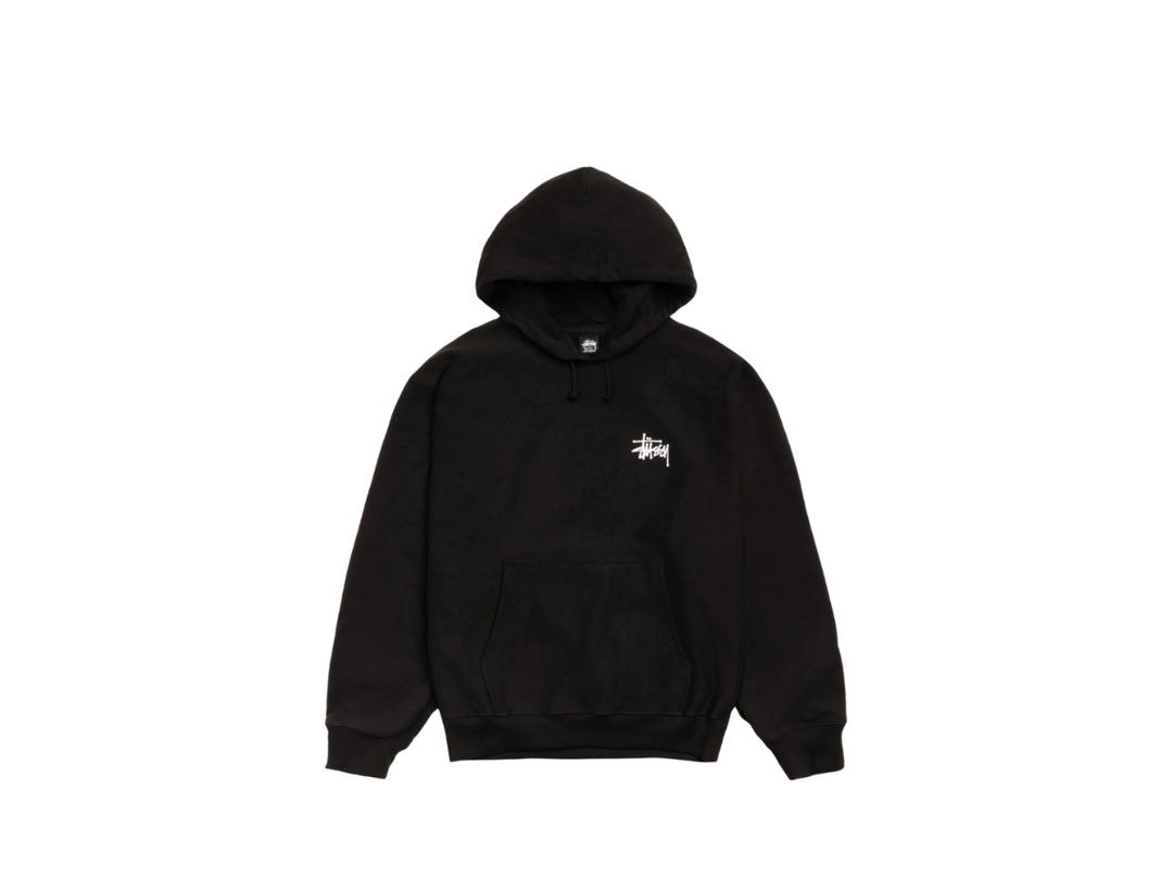 Stussy Stussy Basic Hoodie Black