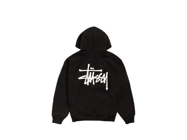 Stussy Stussy Basic Hoodie Black - view 2