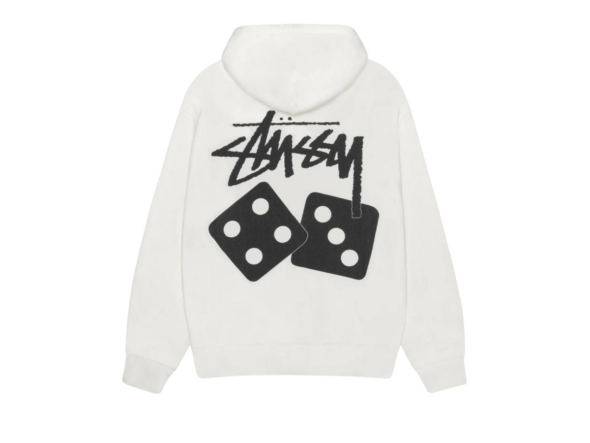 Stussy Stussy Dice Hoodie Pigment Dyed Natural