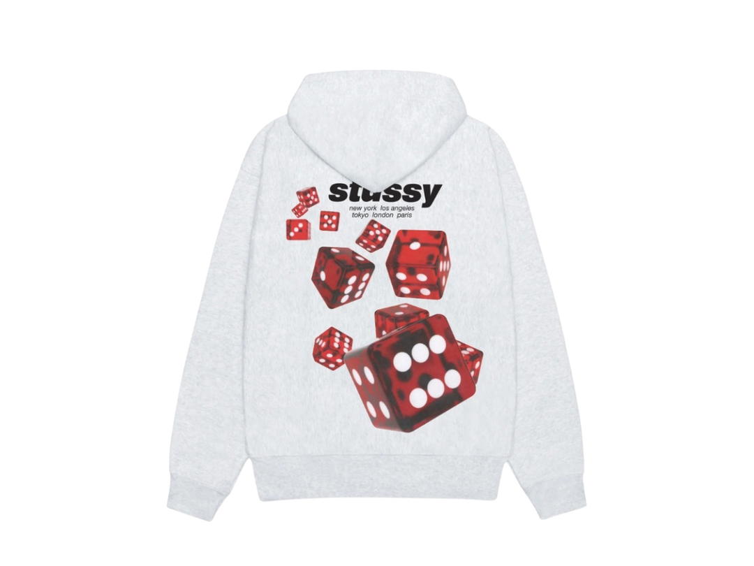 Stussy Stussy Rollers Hoodie Ash Heather