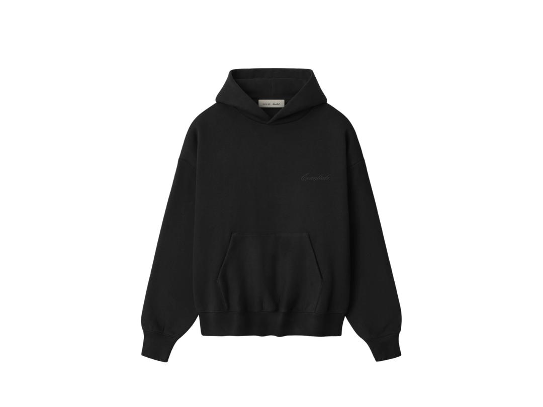 Fear of God Fear of God Essentials Signature SS26 Classic Hoodie Vintage Black
