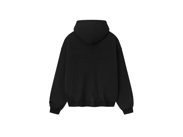 Fear of God Fear of God Embossed Classic Fleece Zip-Up Hoodie Vintage Black - view 2