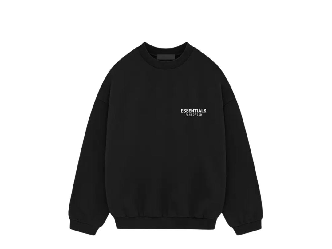 Fear of God Fear of God Essentials Fleece Crewneck II Black